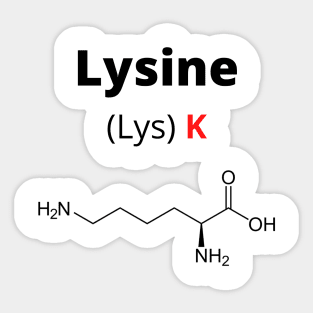 Amino acid Lysine Sticker